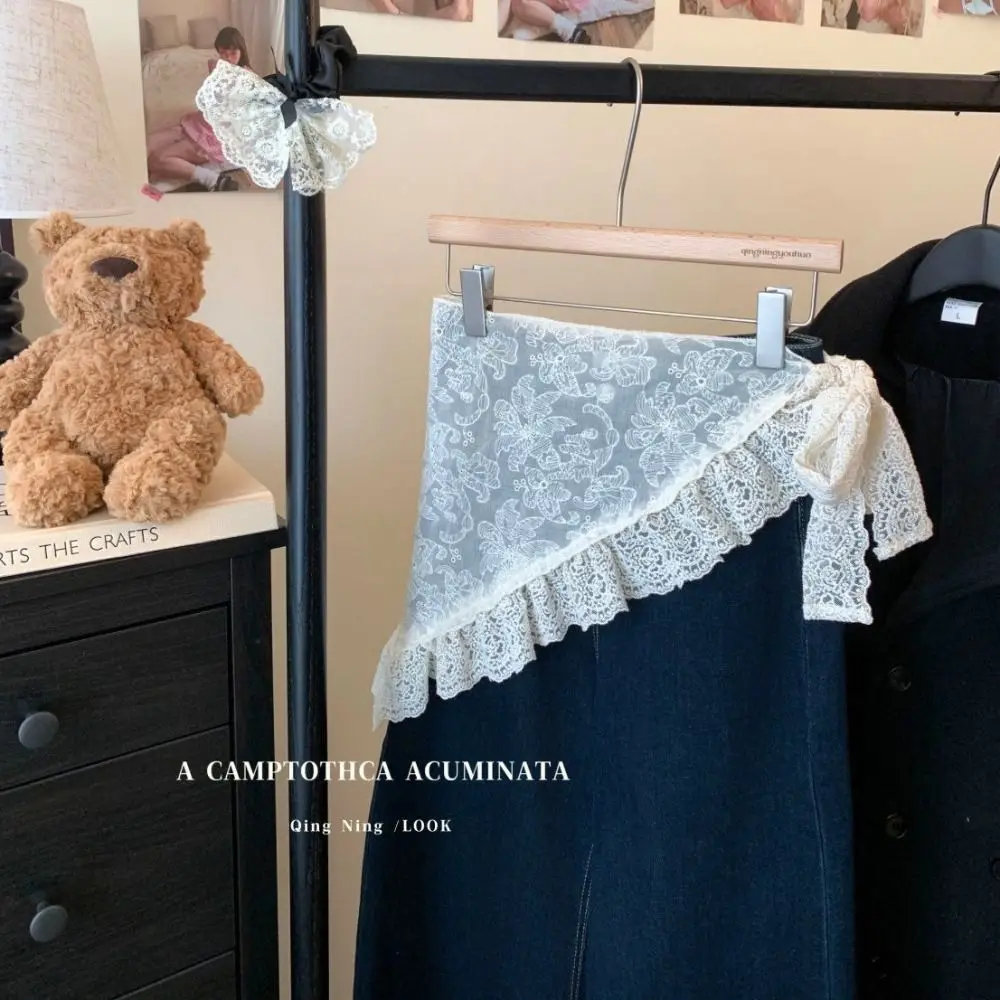 Модная кружевная бейка, кружевная мини-юбка с оборками, аксессуары для одежды, занавеска, джинсовое украшение, красивая занавеска для женщин
Модная кружевная бейка, кружевная мини-юбка с оборками, аксессуары для одежды, занавеска, джинсовое украшение, красивая занавеска для женщин