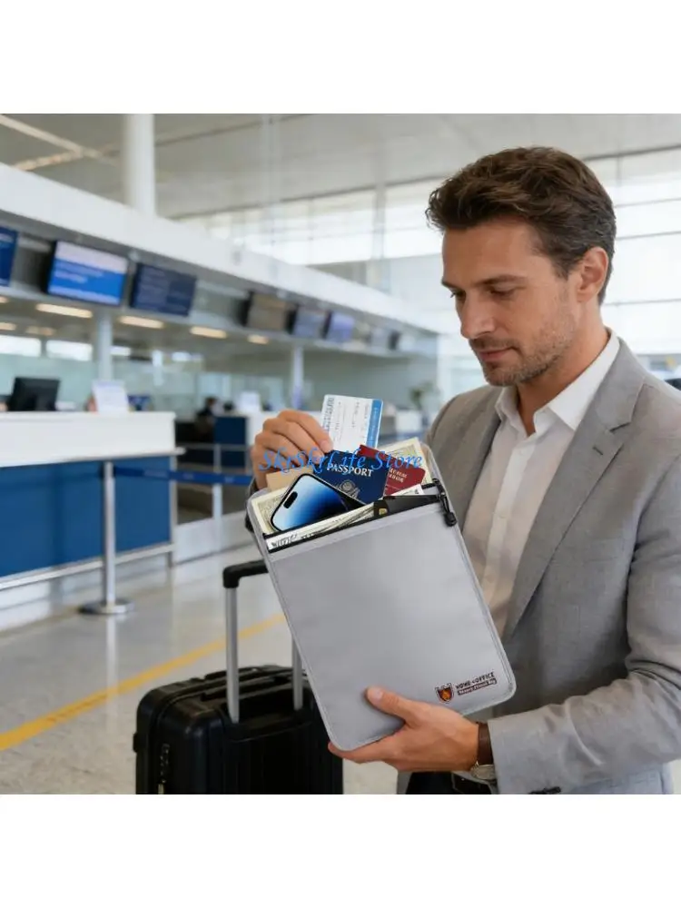E65E Resistant Waterproof File Pouches Glass Fiber Protects Against and Water Damage for Documents Valuables
E65E Resistant Waterproof File Pouches Glass Fiber Protects Against and Water Damage for Documents Valuables