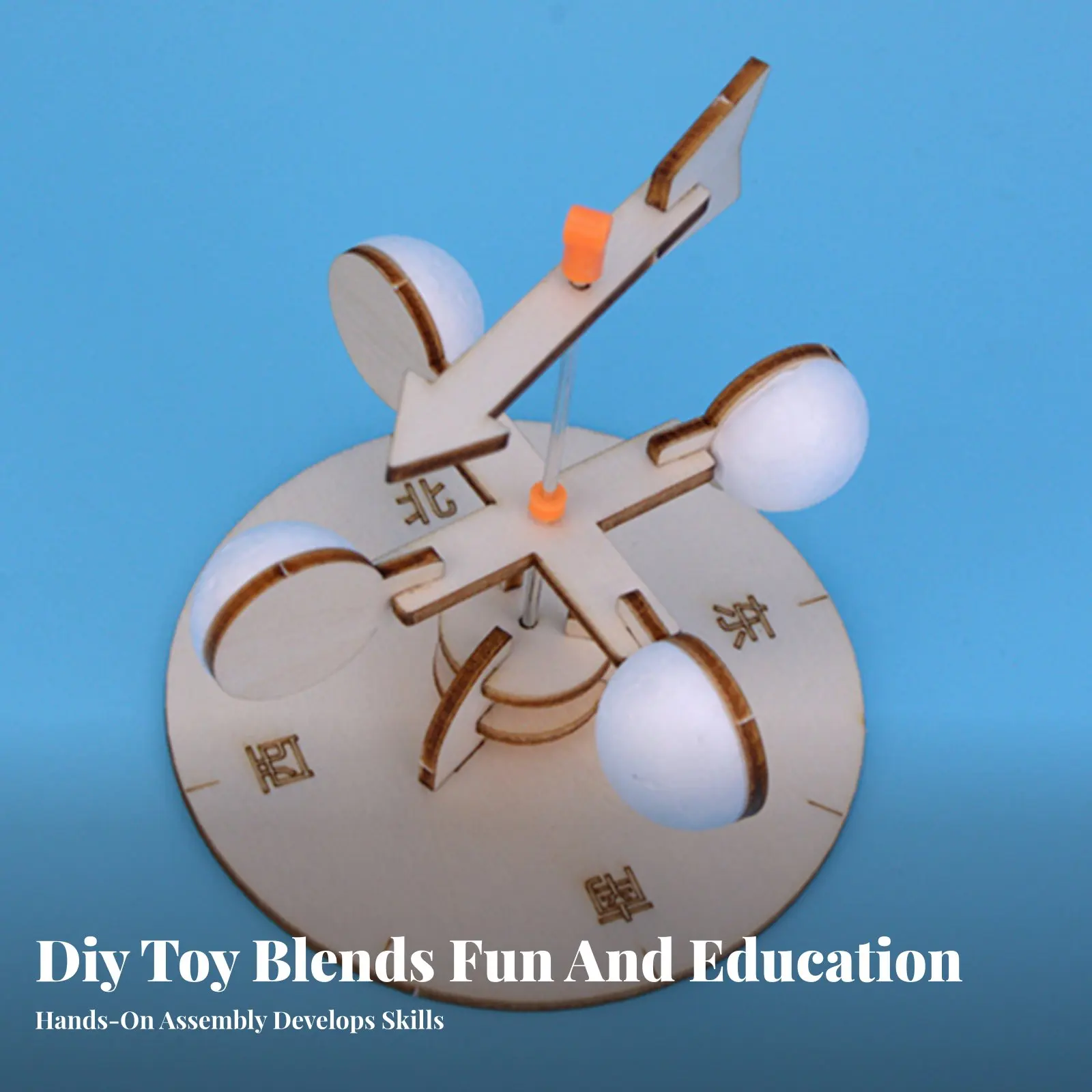 Wind Vane Model Kit Hands-On Activity DIY Weather Vane Kit Wind Direction Science Toy Exact Cut Parts Science Building
Wind Vane Model Kit Hands-On Activity DIY Weather Vane Kit Wind Direction Science Toy Exact Cut Parts Science Building