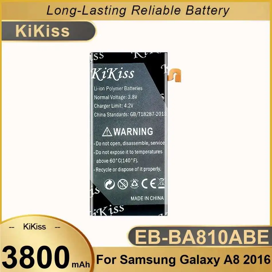 Battery EB-BA810ABE For Samsung Galaxy A8 2016 SM-A8100 SM-A810F SM-A810YZ SM-A810S A810F DS SM-A810 A8100 A810 A810YZ A810S
Battery EB-BA810ABE For Samsung Galaxy A8 2016 SM-A8100 SM-A810F SM-A810YZ SM-A810S A810F DS SM-A810 A8100 A810 A810YZ A810S