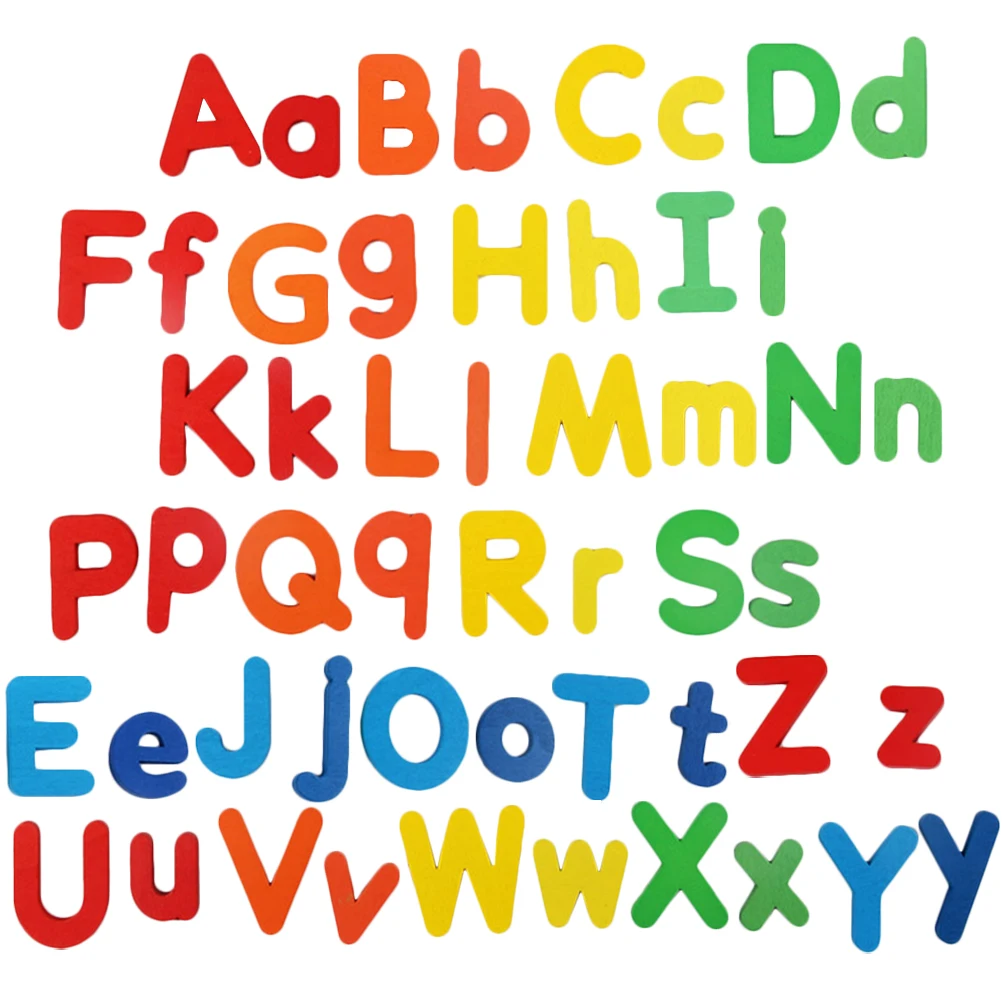 52 Pcs Wooden Alphabet Letters Puzzle Toys Kids Plaything Learning Accessories Color Cognitive Educational Gifts
52 Pcs Wooden Alphabet Letters Puzzle Toys Kids Plaything Learning Accessories Color Cognitive Educational Gifts
