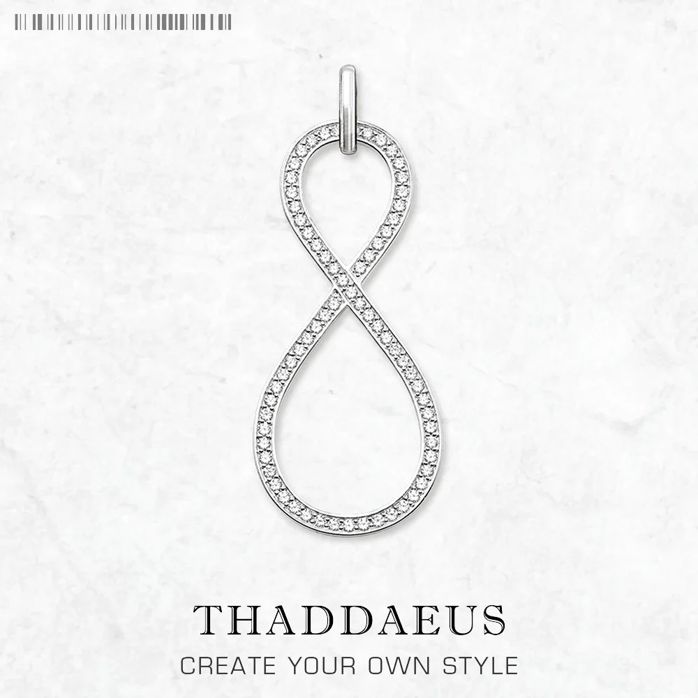 Pendant Large Infinity Summer Brand New Fine Jewelry Europe 925 Sterling Silver Trendy Gift For Women
Pendant Large Infinity Summer Brand New Fine Jewelry Europe 925 Sterling Silver Trendy Gift For Women