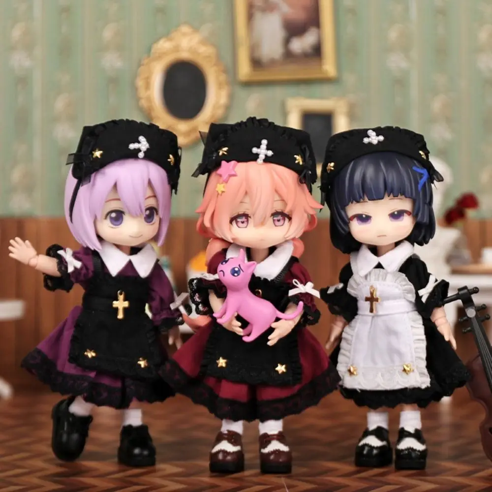 Maid Dress Ob11 Doll Cat Clothes Clothing Cool Style Doll Vintage Maid Dress Vintage Cute Ob11 Clother Dress Doll Accessories
Maid Dress Ob11 Doll Cat Clothes Clothing Cool Style Doll Vintage Maid Dress Vintage Cute Ob11 Clother Dress Doll Accessories