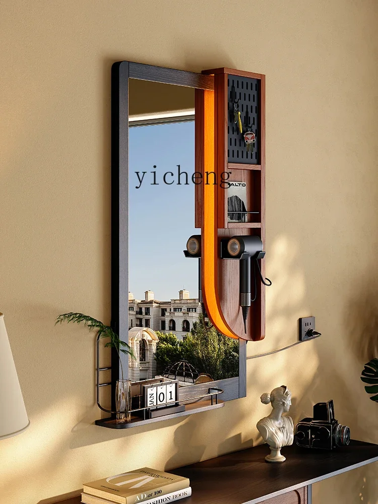 J1 entrance full-body mirror living room medieval wall-mounted dressing bathroom mirror rack integrated
J1 entrance full-body mirror living room medieval wall-mounted dressing bathroom mirror rack integrated