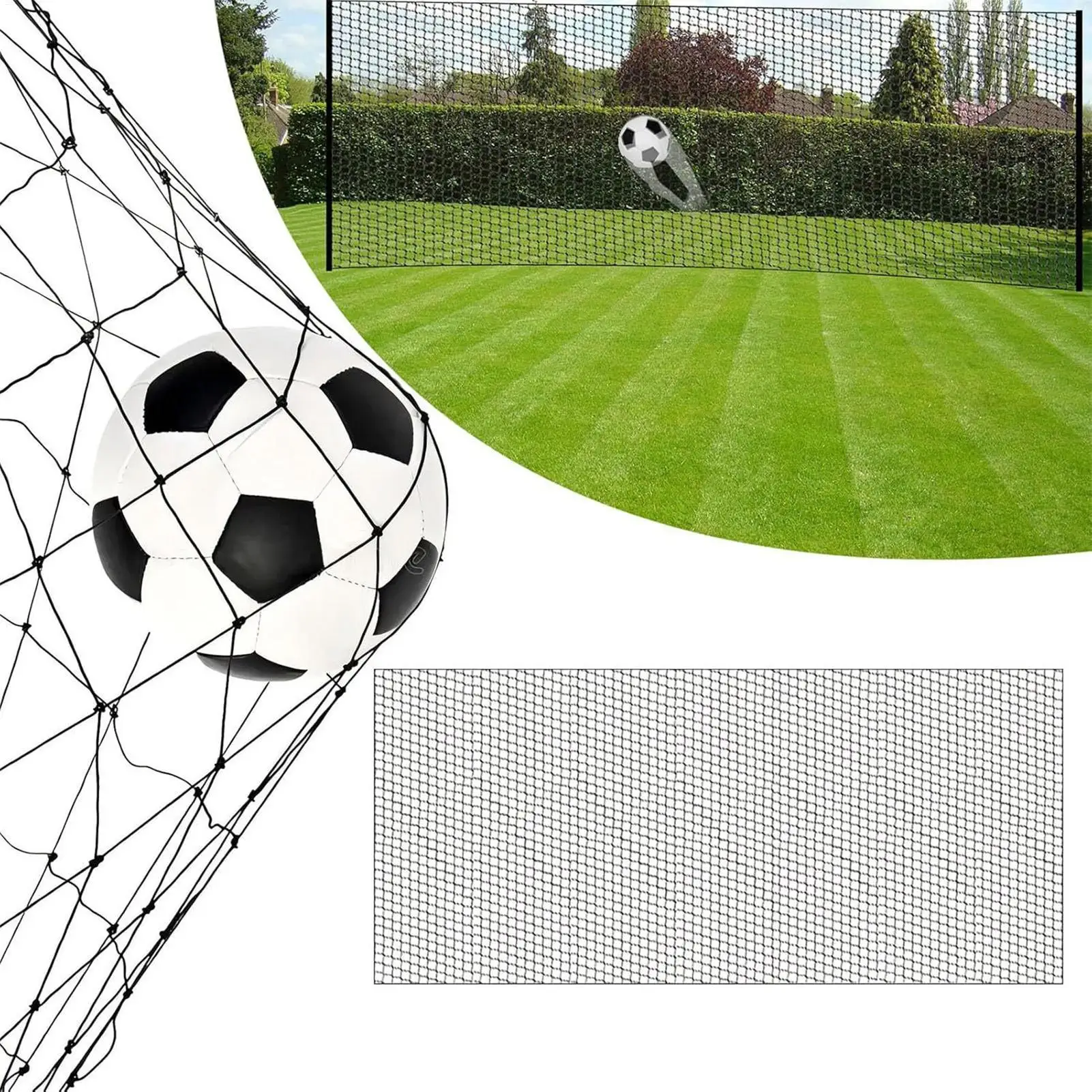 Portable Soccer Net Football Backstop Net Baseball Hitting Net Softball Barrier Net Volleyball Training Stop Net Equipment
Portable Soccer Net Football Backstop Net Baseball Hitting Net Softball Barrier Net Volleyball Training Stop Net Equipment