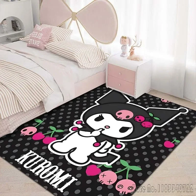 Japan Sanrio Kuromi Kawaii Printing Carpet for Girls Room Living Room Bedroom Home Decor Area Rug Non-slip Mat Rugs for Bedroom
Japan Sanrio Kuromi Kawaii Printing Carpet for Girls Room Living Room Bedroom Home Decor Area Rug Non-slip Mat Rugs for Bedroom