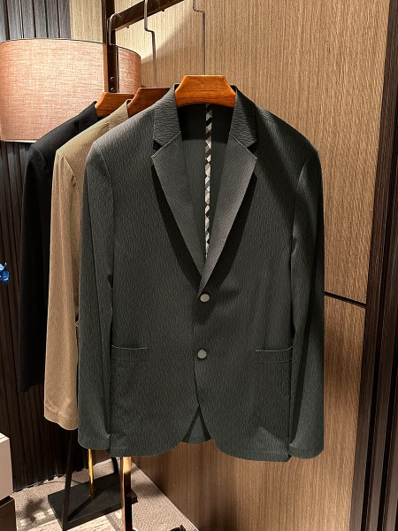 High Quali Elastic No Trace Anti-Wrinkle Spring New Men's Casual Thin Suit Faionable Urban Sle Breathable Anti-Wrinkle
High Quali Elastic No Trace Anti-Wrinkle Spring New Men's Casual Thin Suit Faionable Urban Sle Breathable Anti-Wrinkle