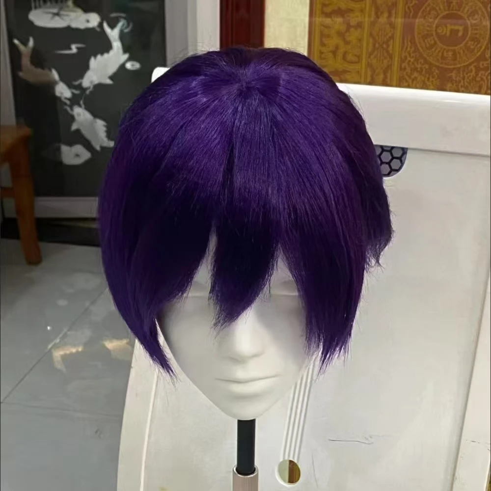 Аниме-парик Такасуги Шинсуке (Норагами Ято), универсальный, черно-фиолетовый, короткий, для косплея, термостойкий, из синтетического волокна, с сеткой-розсеткой
Аниме-парик Такасуги Шинсуке (Норагами Ято), универсальный, черно-фиолетовый, короткий, для косплея, термостойкий, из синтетического волокна, с сеткой-розсеткой