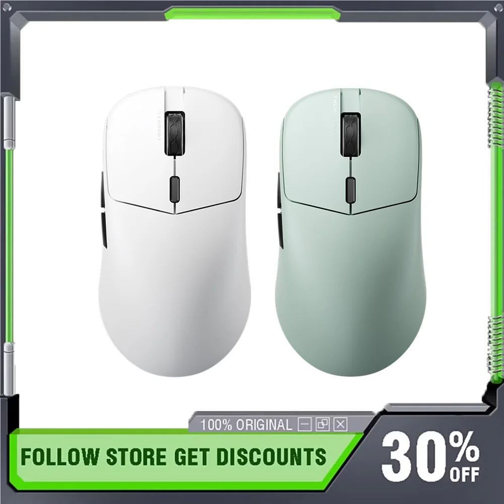 Thunderobot ML7 Pure Version Mouse Wired/2.4G Wireless Dual-mode SG8925 Sensor 450mAh 65g Lightweight RGB E-sports Gaming Mouse
Thunderobot ML7 Pure Version Mouse Wired/2.4G Wireless Dual-mode SG8925 Sensor 450mAh 65g Lightweight RGB E-sports Gaming Mouse