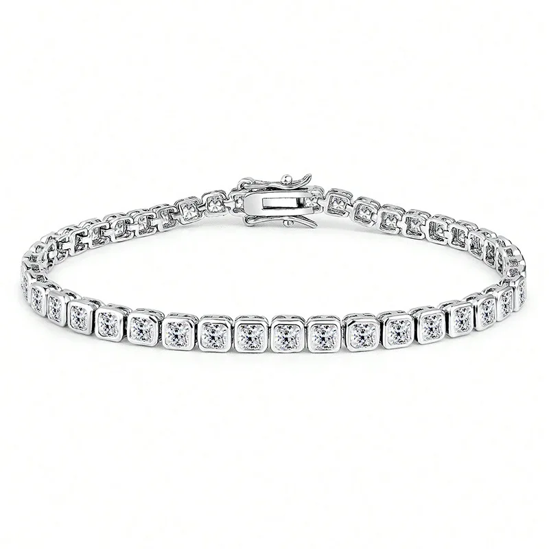 Apexelle Timeless Jewelry Copper Bracelet For Women Square Zircon Tennis Chain High Quality Chain Bracelet Elegant Jewelry
Apexelle Timeless Jewelry Copper Bracelet For Women Square Zircon Tennis Chain High Quality Chain Bracelet Elegant Jewelry