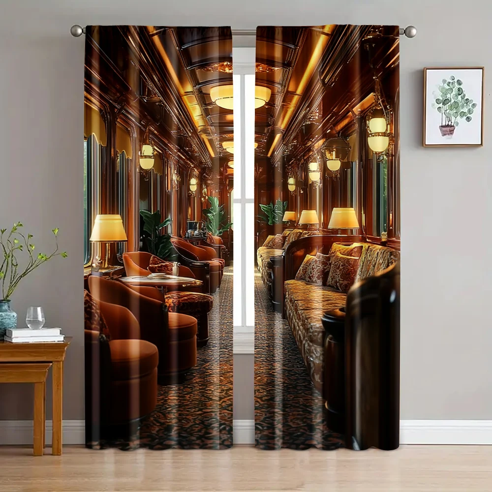 2pc, Drapes Vintage Luxury Train Machine Washable Fabric,Without Electricity summer party decorations Use for Holiday Family
2pc, Drapes Vintage Luxury Train Machine Washable Fabric,Without Electricity summer party decorations Use for Holiday Family