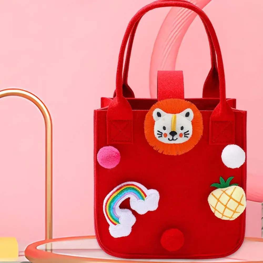 For Student Shopping Bag Multi-purpose Cute Lovely Fur Ball Cartoon Doll Storage Basket Felt Tote Bag Candy Bag Women Handbag
For Student Shopping Bag Multi-purpose Cute Lovely Fur Ball Cartoon Doll Storage Basket Felt Tote Bag Candy Bag Women Handbag