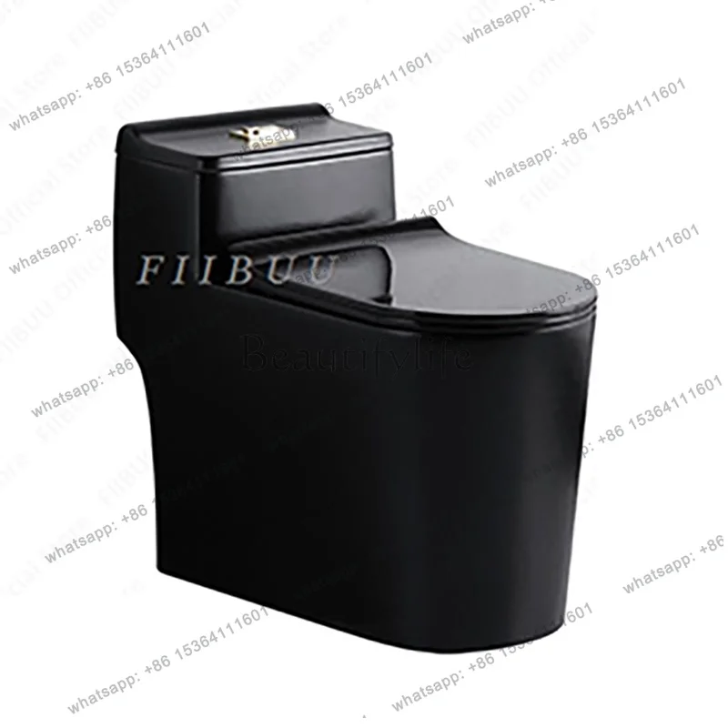 Dual Flush Toilet One Piece Toilet For Bathrooms Household White/Black Ceramic Soft Closing Seat 300mm Rough-In Toilet
Dual Flush Toilet One Piece Toilet For Bathrooms Household White/Black Ceramic Soft Closing Seat 300mm Rough-In Toilet
