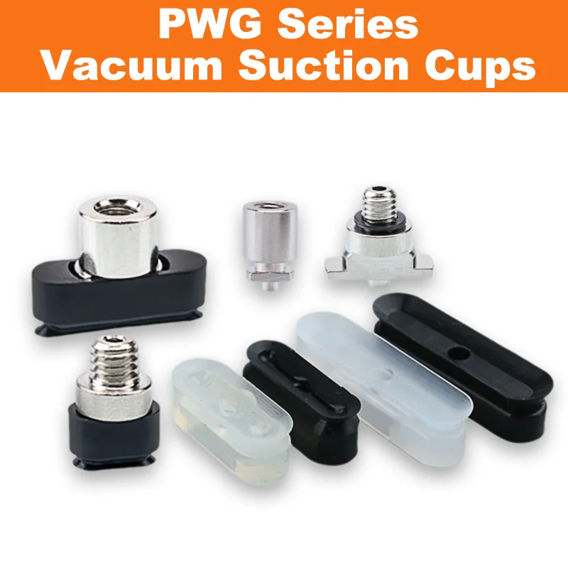PWG Series Long Oval Vacuum Suction Cup Silicone Gripper For Robot Arm Automation Pneumatic Pick And Place Accessories PWG-4x10
PWG Series Long Oval Vacuum Suction Cup Silicone Gripper For Robot Arm Automation Pneumatic Pick And Place Accessories PWG-4x10