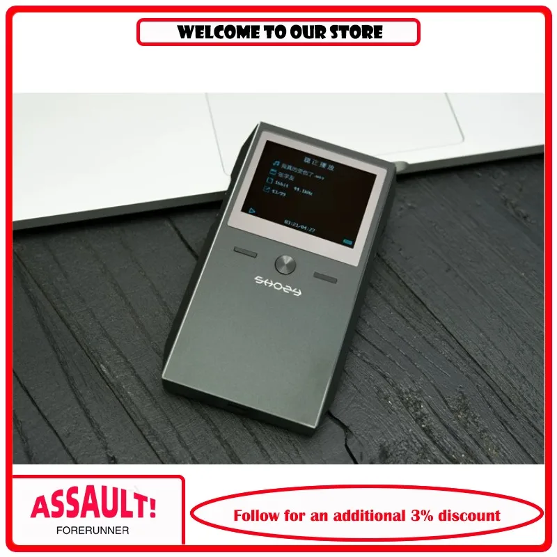SHOZY Alien + DAP Lossless Digital Audio Player HIFI Decoding AK4495S
SHOZY Alien + DAP Lossless Digital Audio Player HIFI Decoding AK4495S