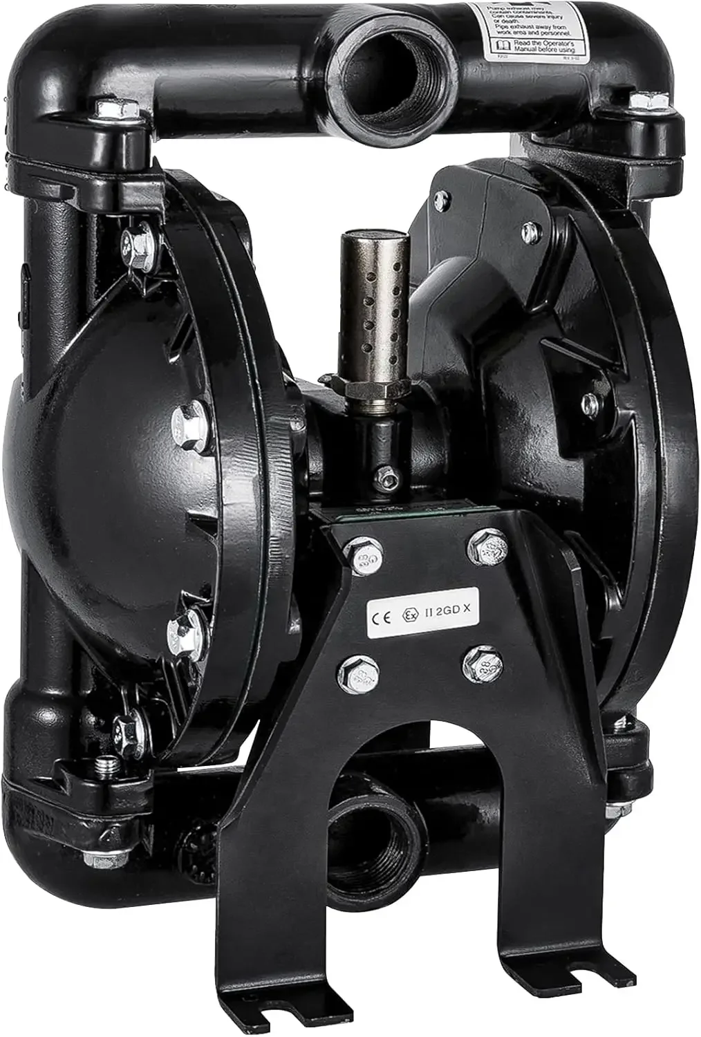 Air-Operated Double Diaphragm Pump 1 inch Inlet Outlet Aluminum 35 GPM Max 120PSI for Industrial Use
Air-Operated Double Diaphragm Pump 1 inch Inlet Outlet Aluminum 35 GPM Max 120PSI for Industrial Use