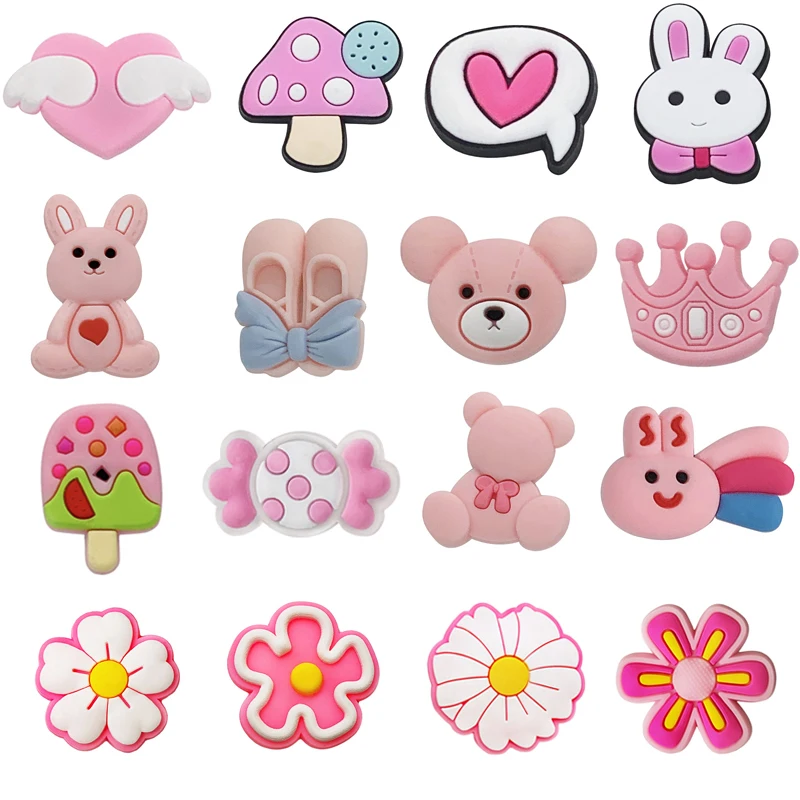 New 1Pcs PVC Pink Cartoon Cat Shoes Charms for Crocs DIY Badge Clogs Kids Pins Decoration Jeans Shoe Accessories X-mas Wholesale
New 1Pcs PVC Pink Cartoon Cat Shoes Charms for Crocs DIY Badge Clogs Kids Pins Decoration Jeans Shoe Accessories X-mas Wholesale