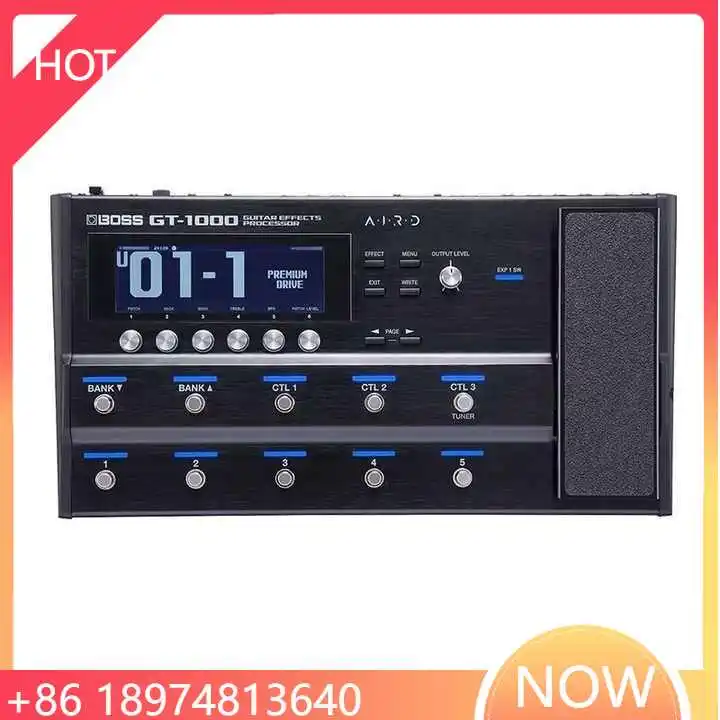 Профессиональный аудиоинтерфейс Boss GT-1000CORE/GT-1000, педаль эффектов для электрогитары, процессор, аксессуары для музыкальных инструментов
Профессиональный аудиоинтерфейс Boss GT-1000CORE/GT-1000, педаль эффектов для электрогитары, процессор, аксессуары для музыкальных инструментов