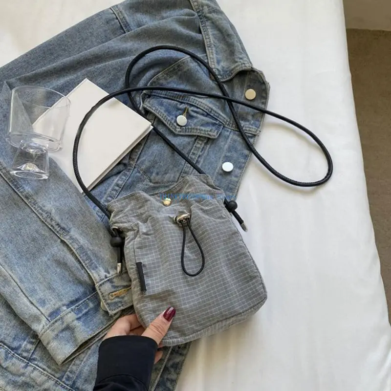 63HC Trendy 2024 Single Strap Phone Pouches Drawstring Bucket Bag Casual Shoulder Bag Crossbody Purse for Women
63HC Trendy 2024 Single Strap Phone Pouches Drawstring Bucket Bag Casual Shoulder Bag Crossbody Purse for Women