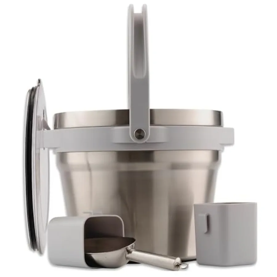 Large Insulated Ice Bucket with Lid Stainless Steel Ice Bucket and Scoop Ice Buckets for Parties Bars Ice Bucket with Lid and S
Large Insulated Ice Bucket with Lid Stainless Steel Ice Bucket and Scoop Ice Buckets for Parties Bars Ice Bucket with Lid and S