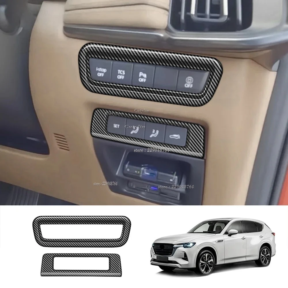 LHD RHD For Mazda CX60 CX 60 2022 2023 2024 ABS ABS Multi function Buttons AC Adjust Button Cover Sticker Cover Trim Cutylin
LHD RHD For Mazda CX60 CX 60 2022 2023 2024 ABS ABS Multi function Buttons AC Adjust Button Cover Sticker Cover Trim Cutylin