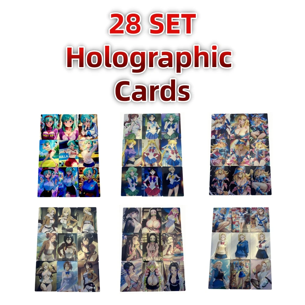 Premium Version 28Set Anime Cards 9PCS\Set One Piece Demon Slayer Holographic Anime Merchandise Collection Card Toy&Hobby Gifts
Premium Version 28Set Anime Cards 9PCS\Set One Piece Demon Slayer Holographic Anime Merchandise Collection Card Toy&Hobby Gifts