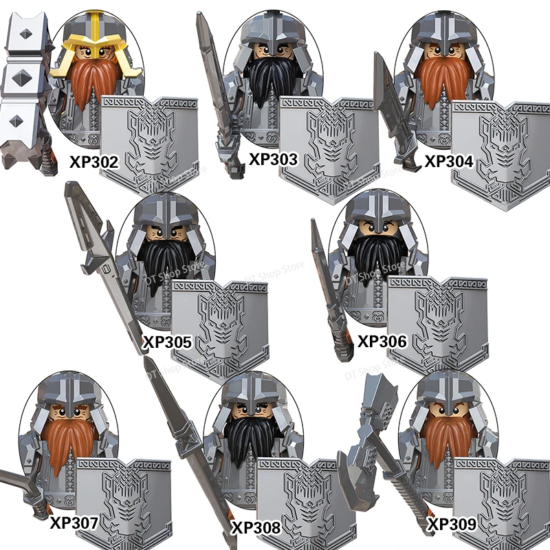 Movie Science Fiction Series Medieval Knight Weapons Shield Accessories Military Building Blocks Action Figures Toys KT1040
Movie Science Fiction Series Medieval Knight Weapons Shield Accessories Military Building Blocks Action Figures Toys KT1040