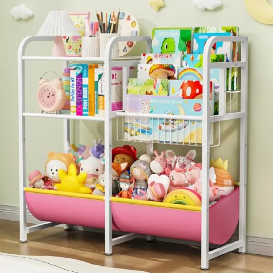 Bookshelf and Toy Storage 3-Tier Book Shelf for Rooms Baby Bookcase with Storage Shelf Stuffed Animal Storage Montessori Toddle
Bookshelf and Toy Storage 3-Tier Book Shelf for Rooms Baby Bookcase with Storage Shelf Stuffed Animal Storage Montessori Toddle