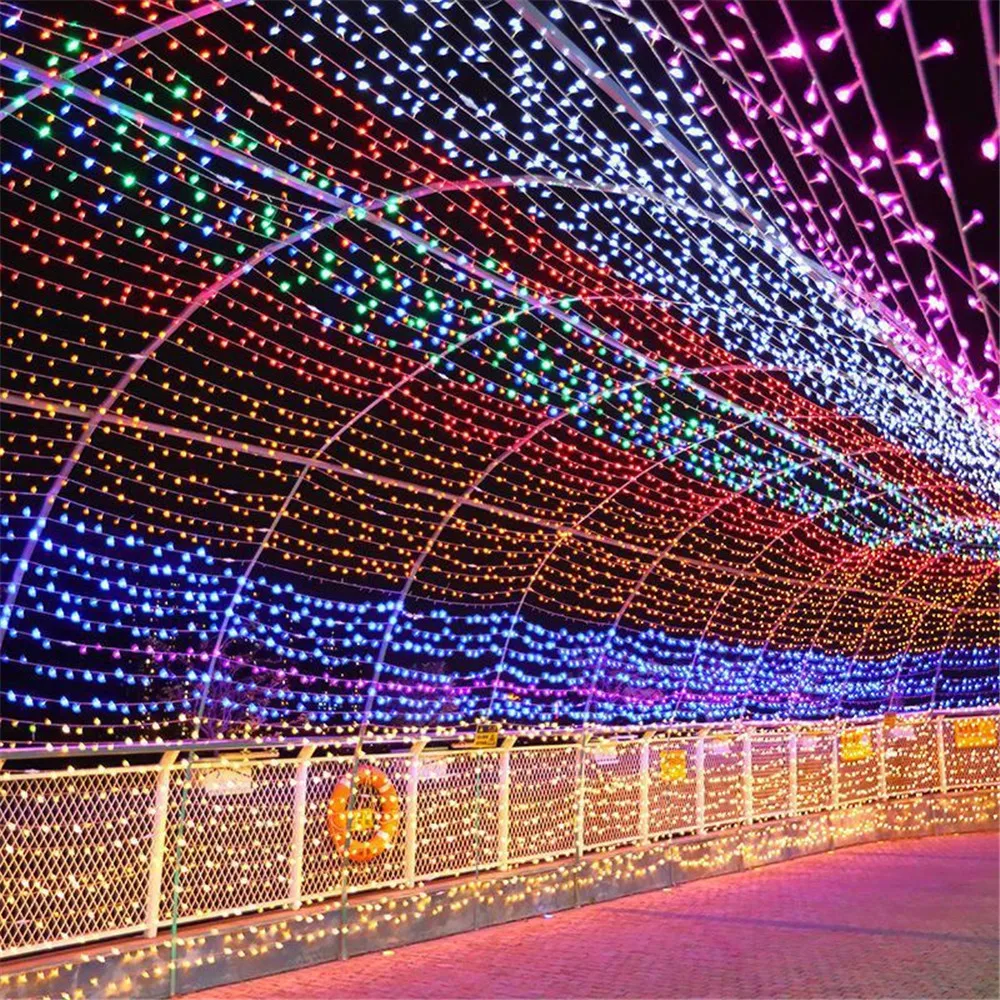 10/20m EU Plug Christmas LED Garland String Lights Christmas Tree Halloween Home Garden Wedding Party Day Decor Outdoor
10/20m EU Plug Christmas LED Garland String Lights Christmas Tree Halloween Home Garden Wedding Party Day Decor Outdoor
