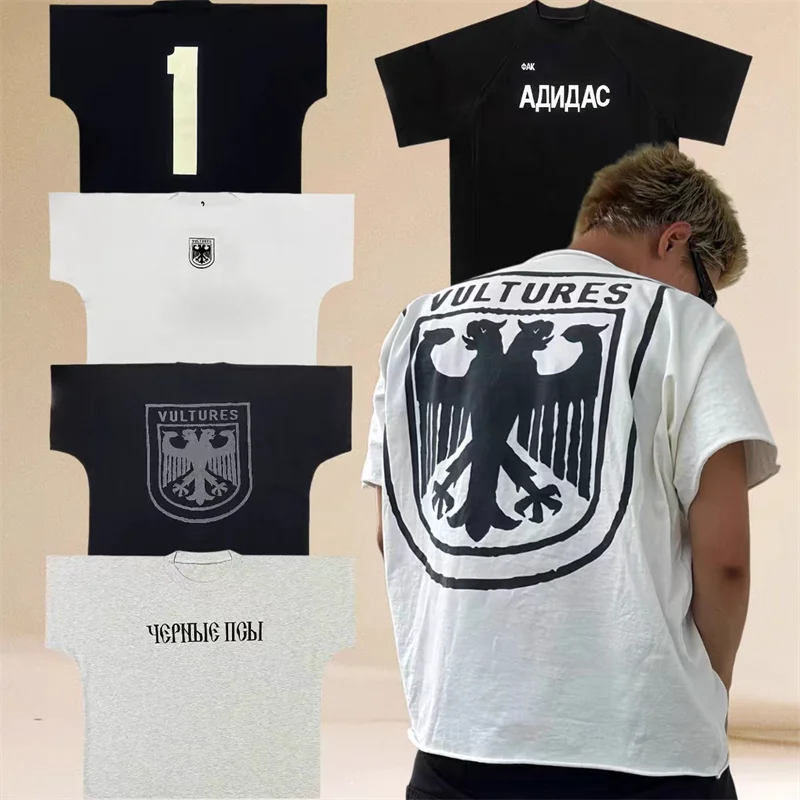 Kanye West Vultures Music Album Graphic YZY T Shirts Men Women Oversized T-shirts Male T-shirt Top Tees
Kanye West Vultures Music Album Graphic YZY T Shirts Men Women Oversized T-shirts Male T-shirt Top Tees