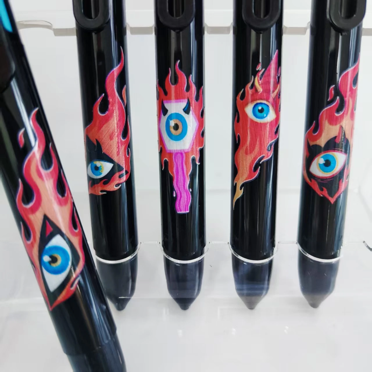 3PCS/5PCS flame demon eye pattern 6-in-1 ballpoint pen black series multicolor pen writing stationery office pen
3PCS/5PCS flame demon eye pattern 6-in-1 ballpoint pen black series multicolor pen writing stationery office pen