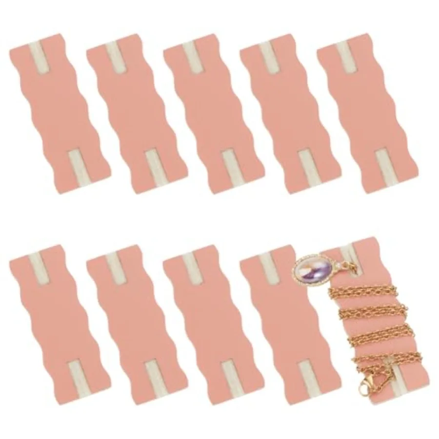 10pcs Portable Tangle-Free Jewelry Organizer 1x2.6x0.1 Inch Rectangle Tangle-Free Necklaces Containers Necklace Card Holder Uni
10pcs Portable Tangle-Free Jewelry Organizer 1x2.6x0.1 Inch Rectangle Tangle-Free Necklaces Containers Necklace Card Holder Uni