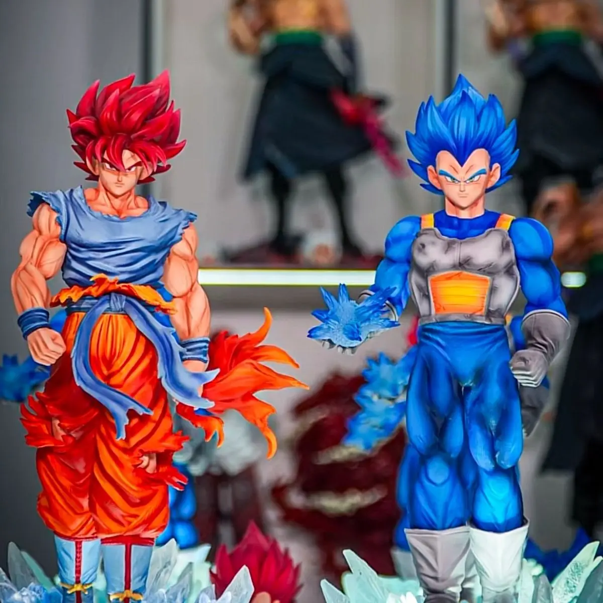 Фигурка JT Dragon Ball Z Majin Vegeta, синий Вегета, JT Goku, светодиодная подставка, коллекционные фигурки Супер Сайян, игрушки, подарки
Фигурка JT Dragon Ball Z Majin Vegeta, синий Вегета, JT Goku, светодиодная подставка, коллекционные фигурки Супер Сайян, игрушки, подарки