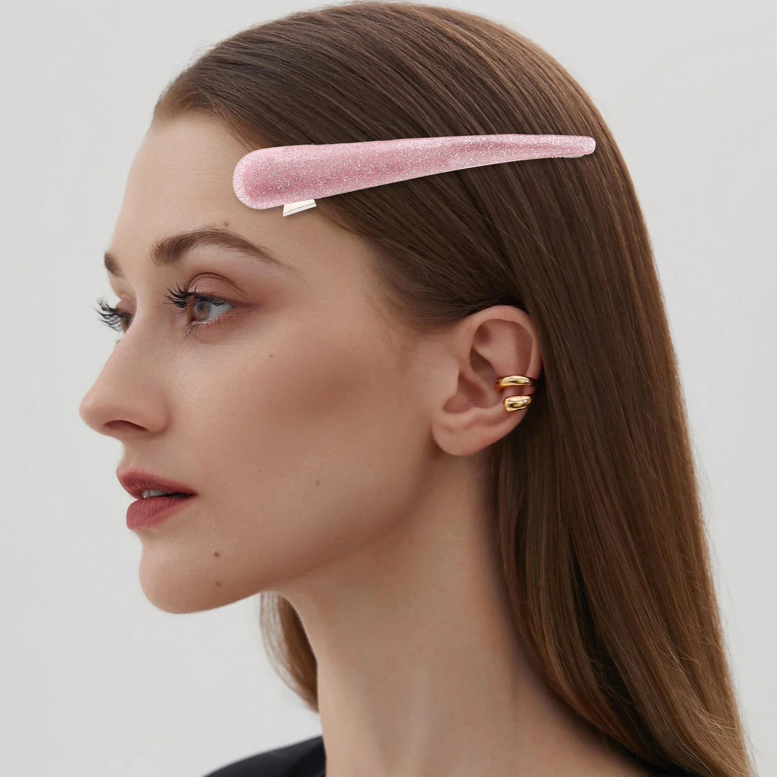 6pcs Duckbill Candy Color Metal Barrettes For Thick Women Hair Accessories Long Hair Clips Jaw Clips For Daily Wear Party
6pcs Duckbill Candy Color Metal Barrettes For Thick Women Hair Accessories Long Hair Clips Jaw Clips For Daily Wear Party