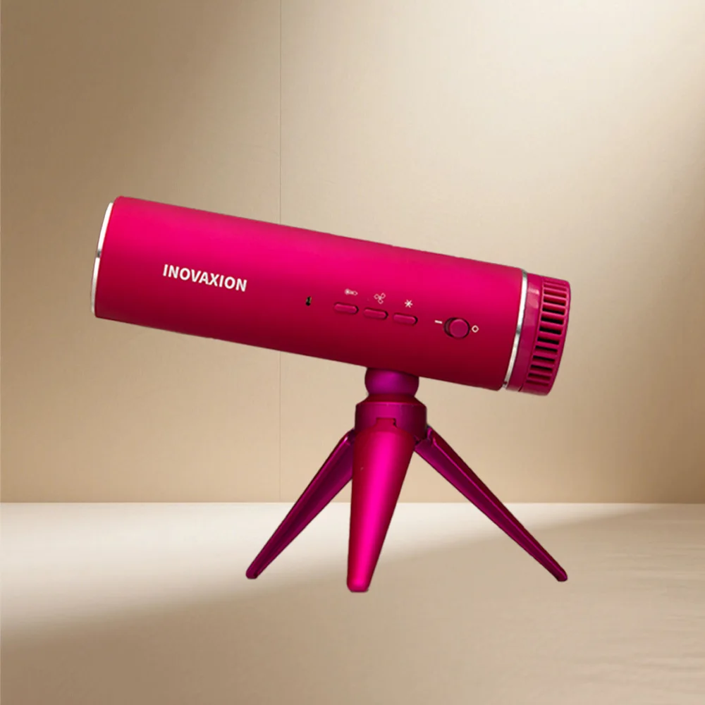 Professional Red Hand-Free Hair Dryer For Salon, High Speed Blowing For Fast Drying, Adjustable Stand
Professional Red Hand-Free Hair Dryer For Salon, High Speed Blowing For Fast Drying, Adjustable Stand