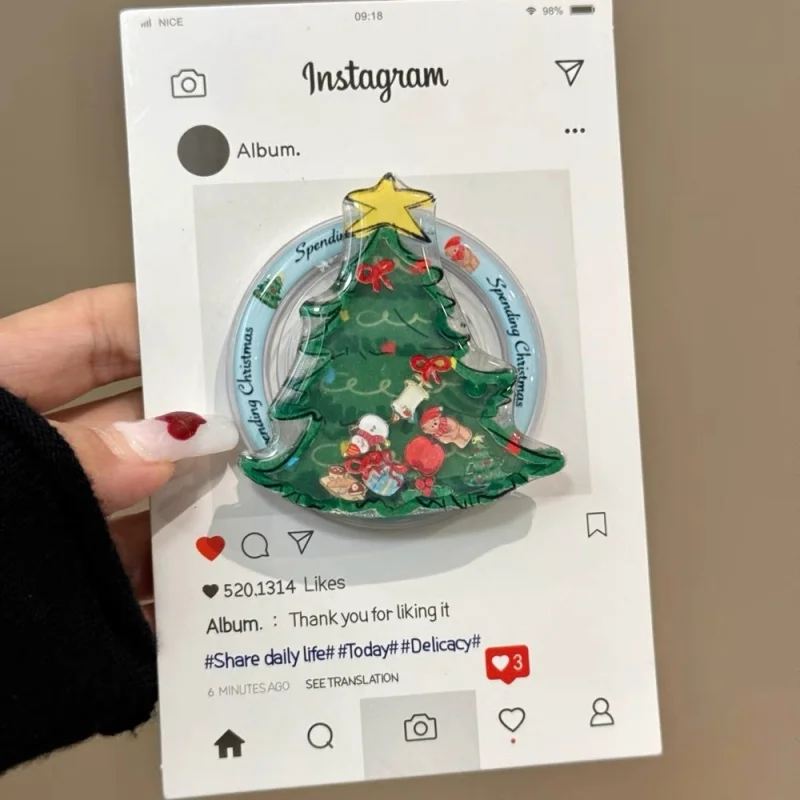 Держатель для телефона Griptok, складной держатель для телефона MagSafe IPhone 17 в виде милой рождественской елки для IPhone, Samsung, Xiaomi
Держатель для телефона Griptok, складной держатель для телефона MagSafe IPhone 17 в виде милой рождественской елки для IPhone, Samsung, Xiaomi