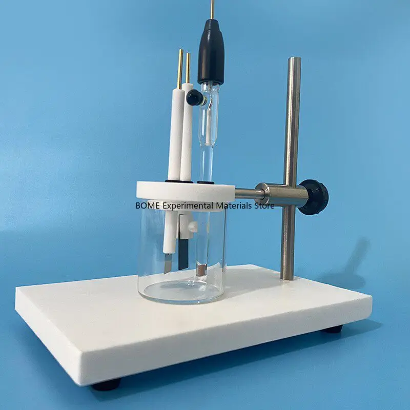 PTFE Electrode Stand Simple Electrode Holder Electrolysis Cell Three Electrode System Lab Equipment
PTFE Electrode Stand Simple Electrode Holder Electrolysis Cell Three Electrode System Lab Equipment