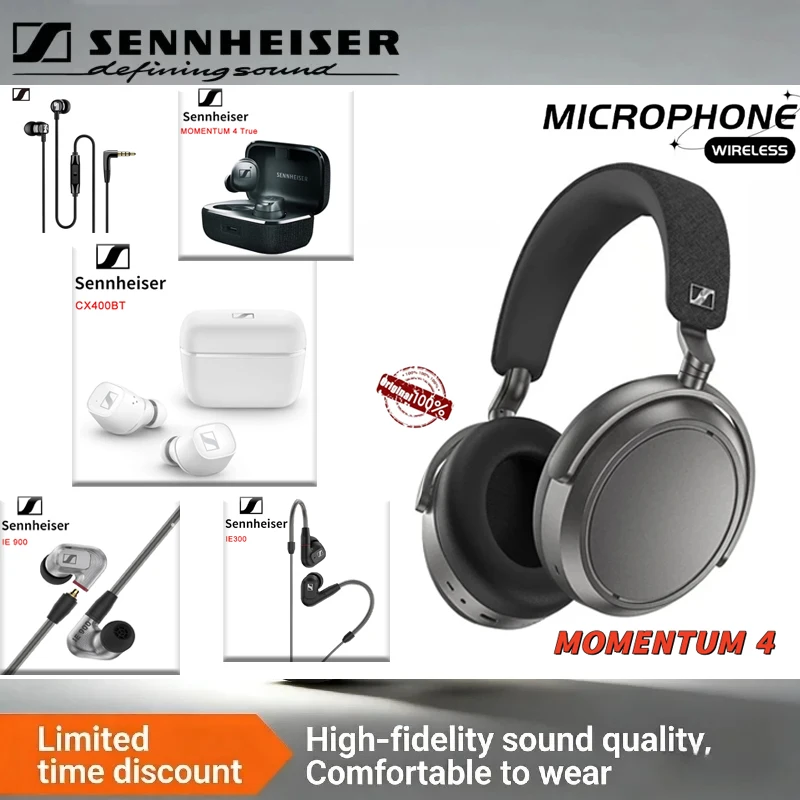 Комплект проводных наушников Sennheiser 2026: профессиональные внутриканальные и накладные Hi-Fi наушники с шумоподавлением для игр
Комплект проводных наушников Sennheiser 2026: профессиональные внутриканальные и накладные Hi-Fi наушники с шумоподавлением для игр