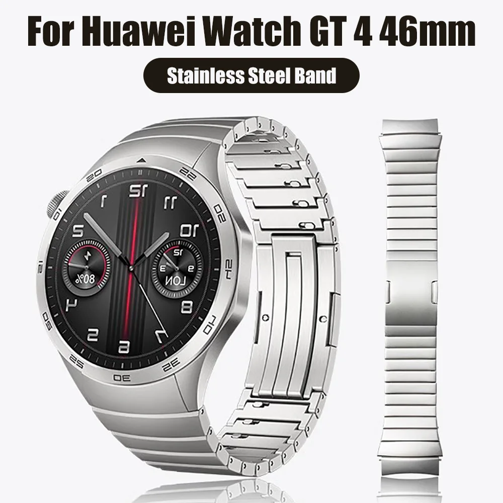 Ремешок для часов из нержавеющей стали для Huawei Watch GT 4, 46 мм, сменный браслет, ремешок для часов
Ремешок для часов из нержавеющей стали для Huawei Watch GT 4, 46 мм, сменный браслет, ремешок для часов