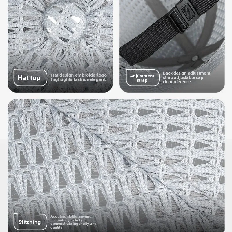 Летняя сетчатая шляпа из кожи дыни без полей, дышащая шапка-докер, ультра-легкая регулируемая кепка в стиле хип-хоп, кепка моряка 
Летняя сетчатая шляпа из кожи дыни без полей, дышащая шапка-докер, ультра-легкая регулируемая кепка в стиле хип-хоп, кепка моряка