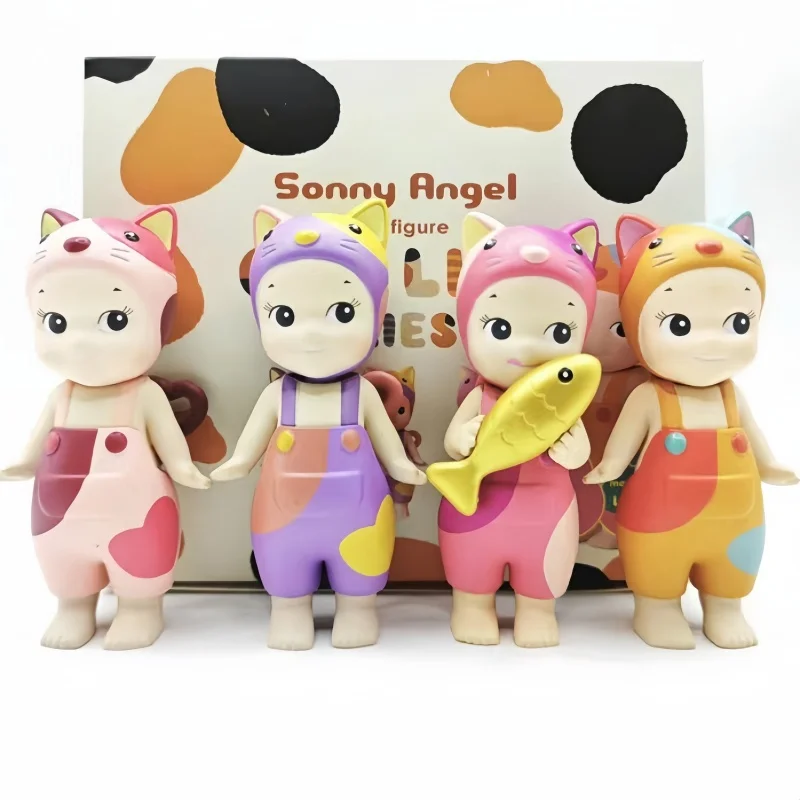 New Anime Sonny Angel Cat Angel 4 Hidden Series Blind Box Figures Ornaments Dolls Collectible Model Christmas Gift Toy
New Anime Sonny Angel Cat Angel 4 Hidden Series Blind Box Figures Ornaments Dolls Collectible Model Christmas Gift Toy