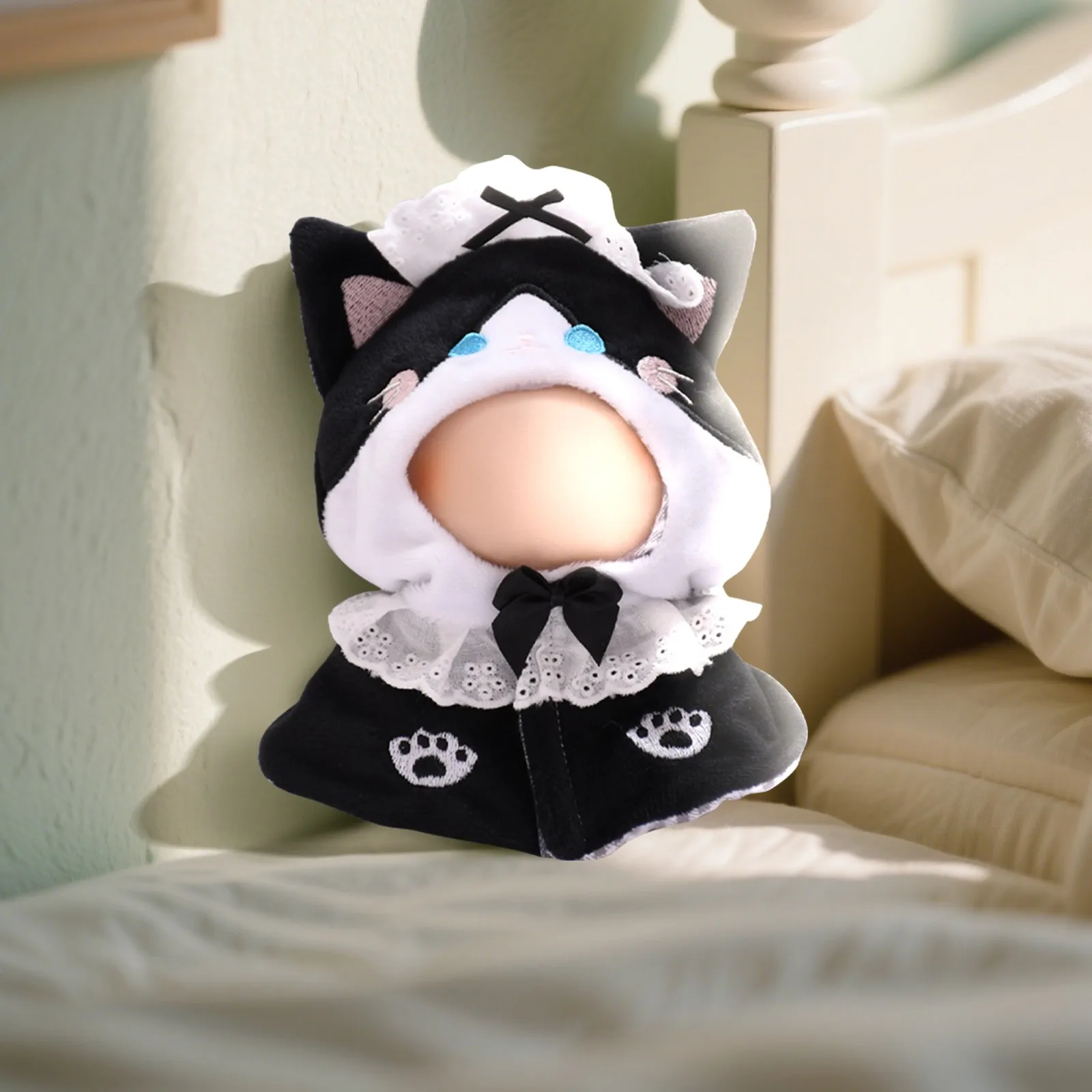 Labubu 15cm/17cm Doll Clothing - Sitting Party Series Doll Outfits Cat Maid Cape Set, Suitable For Labubu I/II/III Generations
Labubu 15cm/17cm Doll Clothing - Sitting Party Series Doll Outfits Cat Maid Cape Set, Suitable For Labubu I/II/III Generations