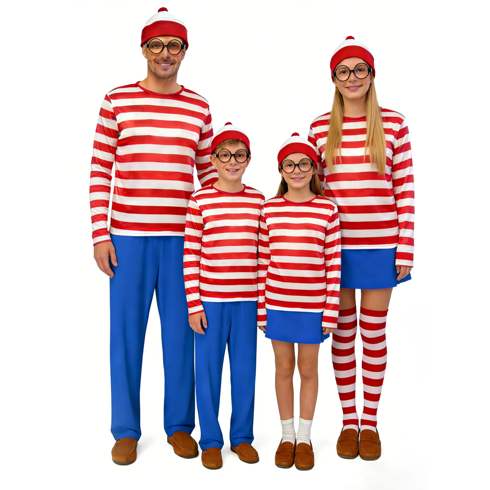 Wheres Waldo Striped Shirt Youth Boys Wally Costume Shirt Glasses and Hat Socks Unisex Adults Carnival Halloween Cosplay Costume
Wheres Waldo Striped Shirt Youth Boys Wally Costume Shirt Glasses and Hat Socks Unisex Adults Carnival Halloween Cosplay Costume
