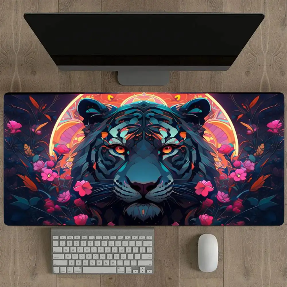 The tiger mouse pad in the round moon flower cluster,high-definition printed game pad, thickened anti-slip computer PC accessory
The tiger mouse pad in the round moon flower cluster,high-definition printed game pad, thickened anti-slip computer PC accessory