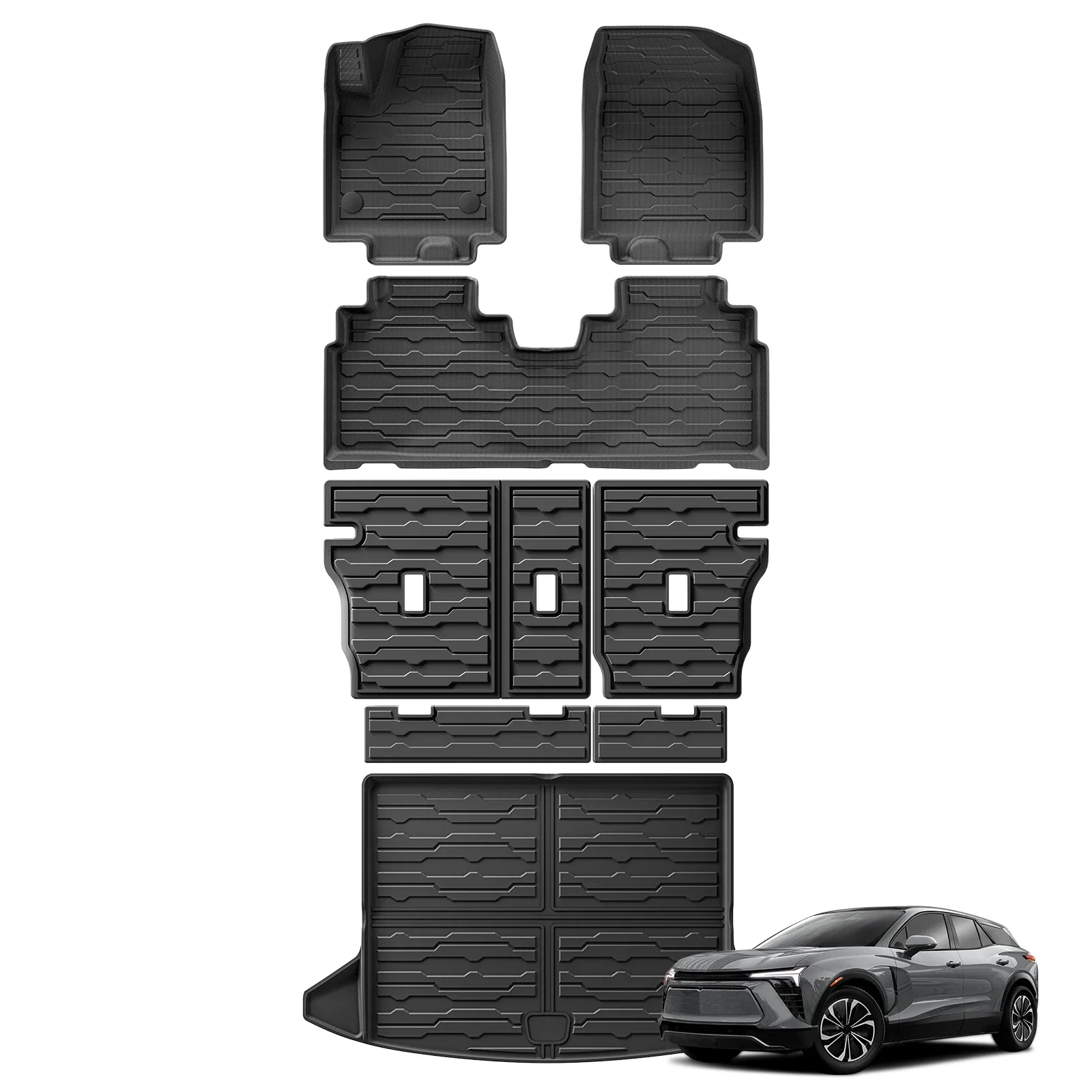 Автомобильные коврики для багажника Chevrolet Chevy Blazer EV 2024 2025, коврик для багажника 2024 Honda Prologue EV TPE 3D, черный коврик для ног
Автомобильные коврики для багажника Chevrolet Chevy Blazer EV 2024 2025, коврик для багажника 2024 Honda Prologue EV TPE 3D, черный коврик для ног