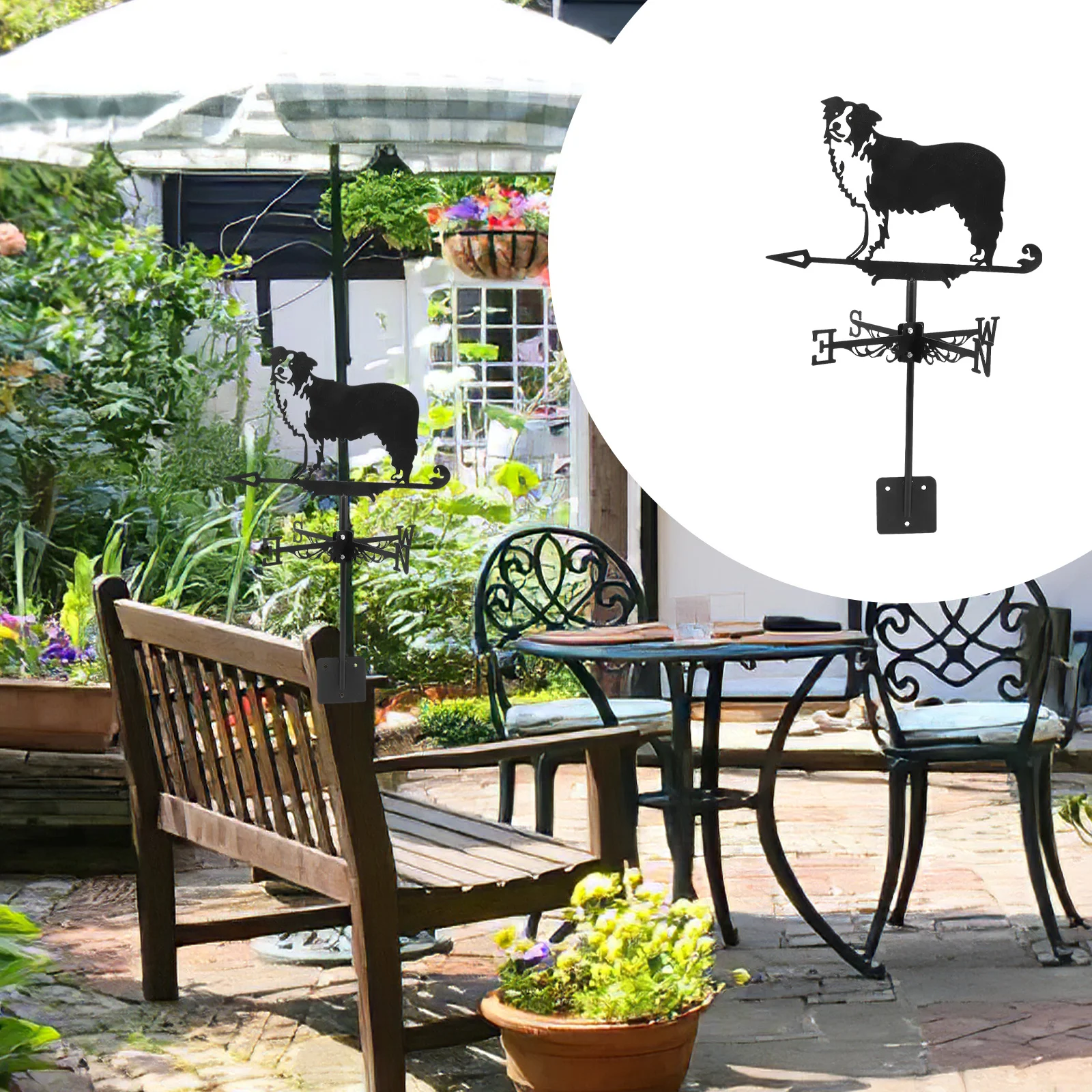 Retro Metal Weather Vane Iron Weathervane Wind Direction Indicator for Garden Yard Lawn Patio Outdoor Decoration Vintage Wind
Retro Metal Weather Vane Iron Weathervane Wind Direction Indicator for Garden Yard Lawn Patio Outdoor Decoration Vintage Wind