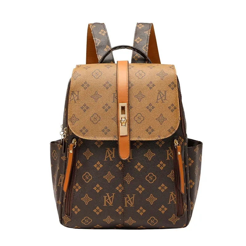 Backpack luxury premium woman Monogram Print Women's Backpack Vintage Style Spacious Daypack | Oversized Retro Printed Bookbag Fashionable Travel Bag
Backpack luxury premium woman Monogram Print Women's Backpack Vintage Style Spacious Daypack | Oversized Retro Printed Bookbag Fashionable Travel Bag