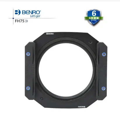 Benro Master 75mm Filter Holder Set for Canon Nikon Sony Fuji Panasonic Micro Single Camera
Benro Master 75mm Filter Holder Set for Canon Nikon Sony Fuji Panasonic Micro Single Camera