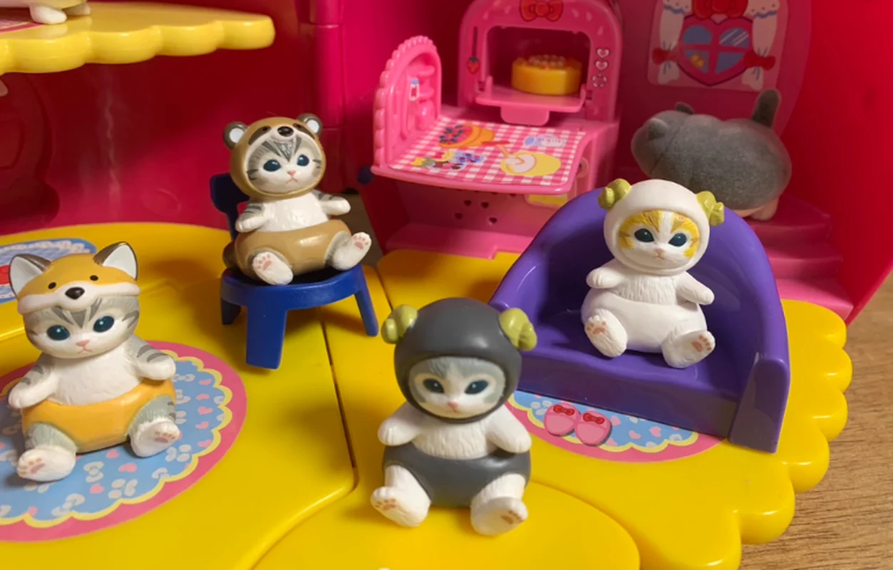 Костюмы Mofusand Cats In Animal, серия модных игрушек, слепая коробка, кролик, кошка, кавайное украшение для рабочего стола, экшн-фигурка, праздничные подарки
Костюмы Mofusand Cats In Animal, серия модных игрушек, слепая коробка, кролик, кошка, кавайное украшение для рабочего стола, экшн-фигурка, праздничные подарки