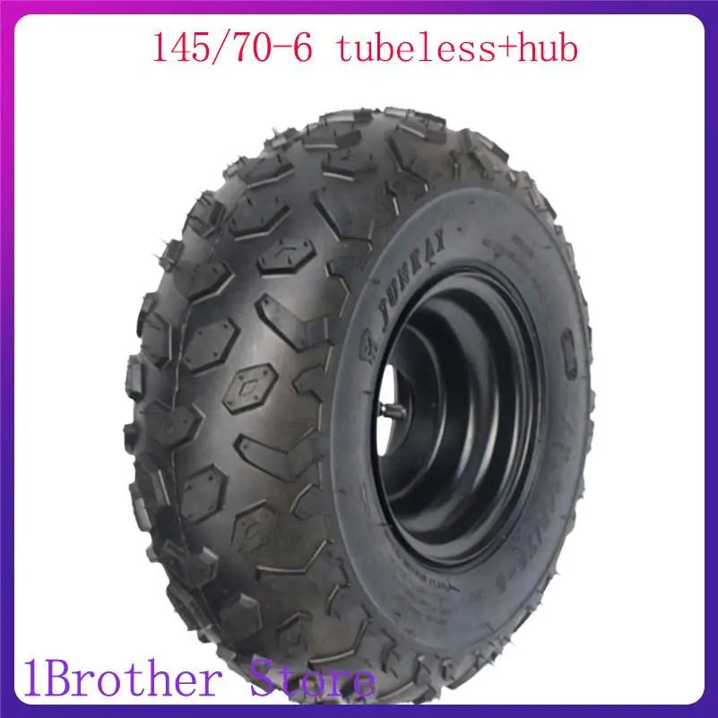 Premium 6-inch ATV wheels paired with 145/70-6 tires for karting and beach bike applications
Premium 6-inch ATV wheels paired with 145/70-6 tires for karting and beach bike applications